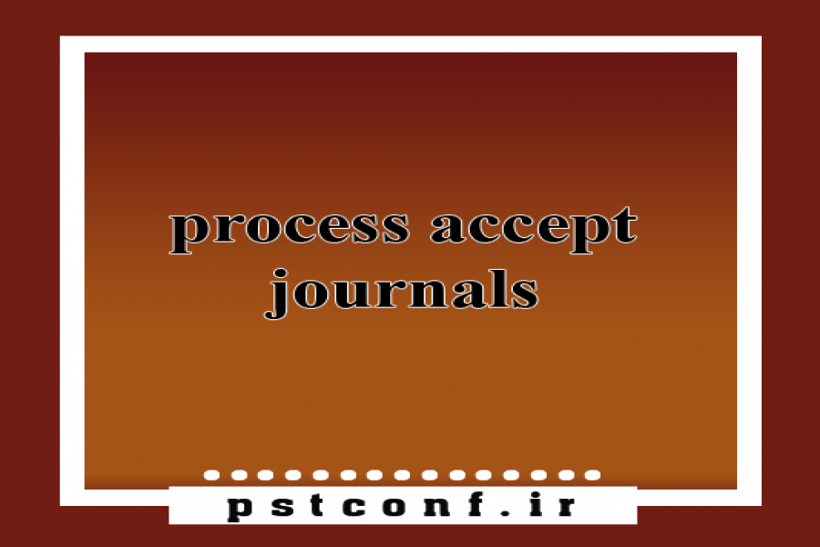 The application process for printing accepted articles in journals